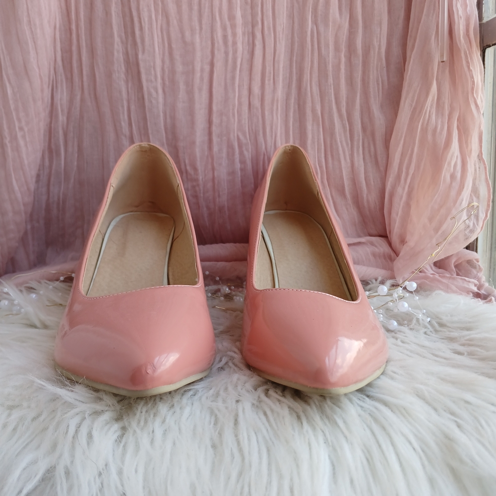 Asumer Elegant Pink Women's Shoes